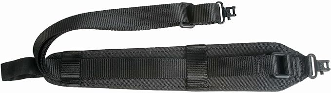 Outdoor Connection  Padded Super-Sling W/Quick Release Swivels Black
