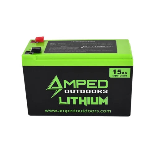 Amped Outdoors 15Ah Lithium Battery