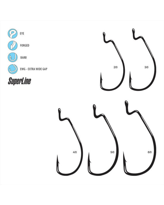 Gamakatsu Offset Shank Worm EWG Hook
