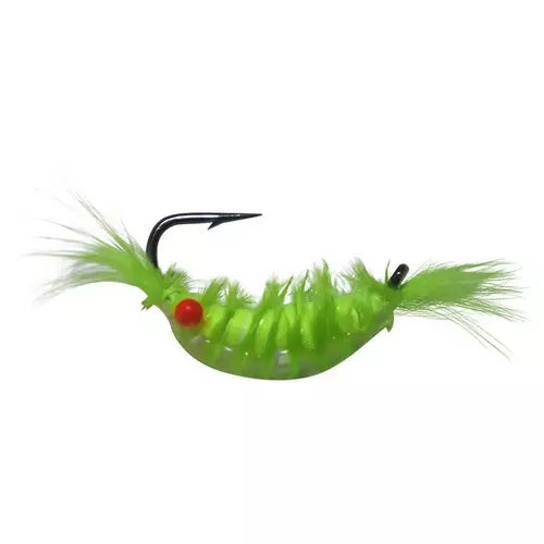 Kenders Tungsten Red Eyed Shrimp Glow Jig