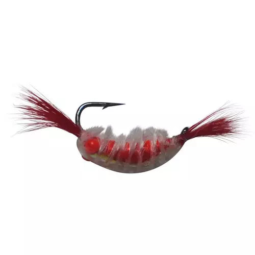 Kenders Tungsten Red Eyed Shrimp Glow Jig