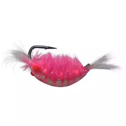 Kenders Tungsten Red Eyed Shrimp Glow Jig