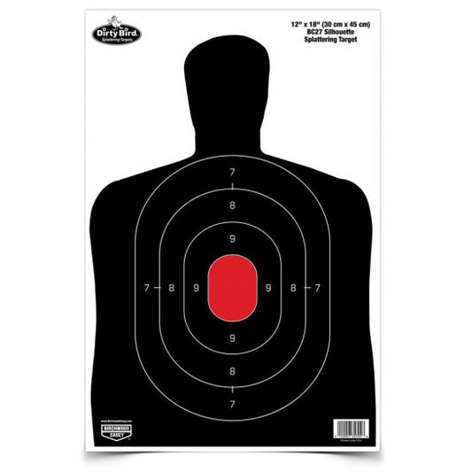 Birchwood Casey Dirty Bird 12" x 18" Silhouette Targets 8PK