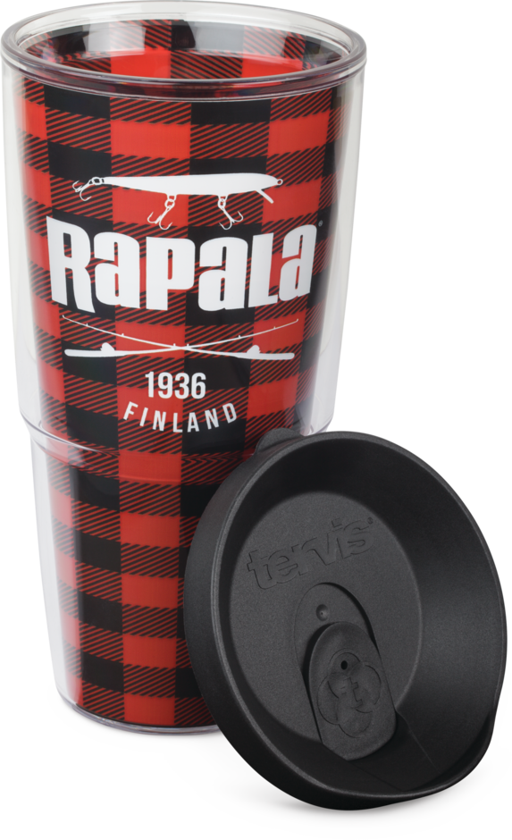 rapala plaid tervis tumbler