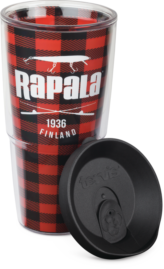rapala plaid tervis tumbler