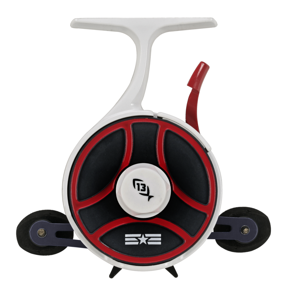 13 Fishing Black Betty FreeFall Ghost Inline Ice Fishing Reel