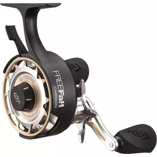 13 Fishing Black Betty FreeFall Carbon Inline Ice Fishing Reel