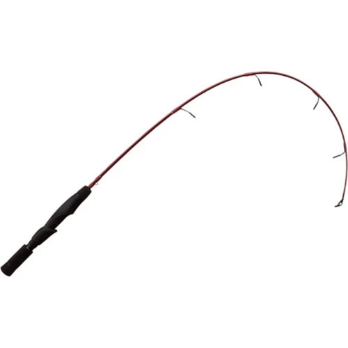 13 Fishing I3-40MH Infrared Ice Rod, Solid Fiberglass Blank, 40", MH,