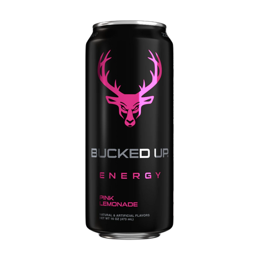 BUCKED PINK LEMONADE ENERGY DRINK