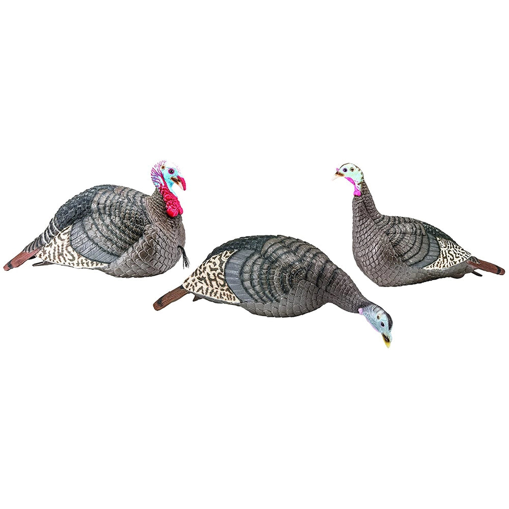 Hunters Specialties HS STRUT Lite Flock Decoy, 3-Pack