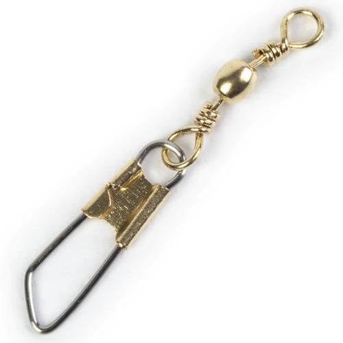 Eagle Claw Barrel Swivel With Saftey Snap