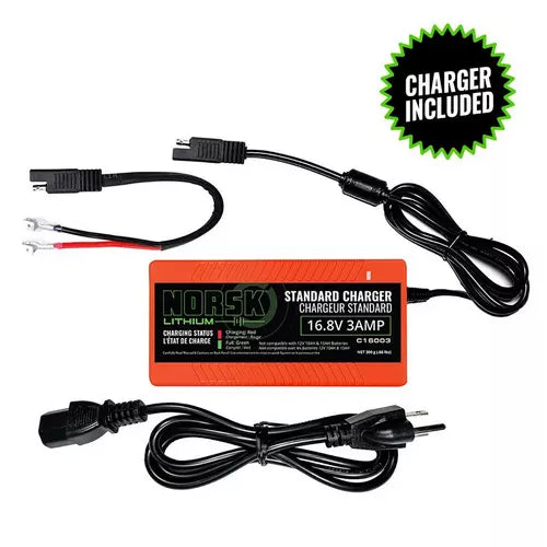 Norsk Lithium 14.8V 30AH Lithium with Charger Battery