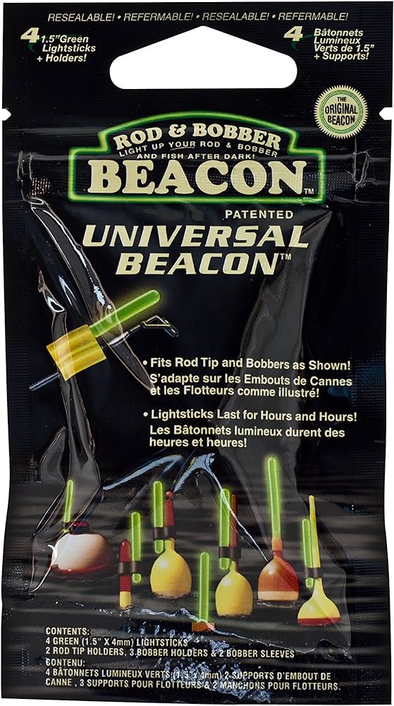 Rod-N-Bobb's Universal Beacon 4 Pack - Green