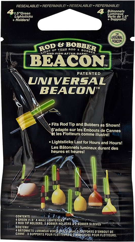Rod-N-Bobb's Universal Beacon 4 Pack - Green