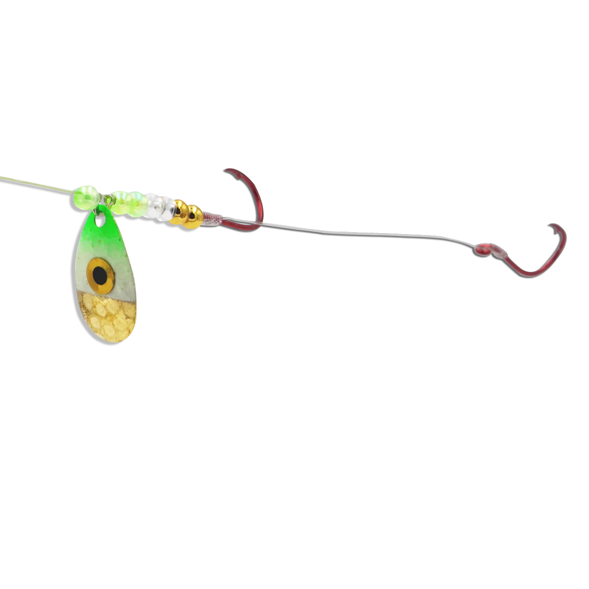 JB Lures Hot-Flash 2 Hook Spinner Rig