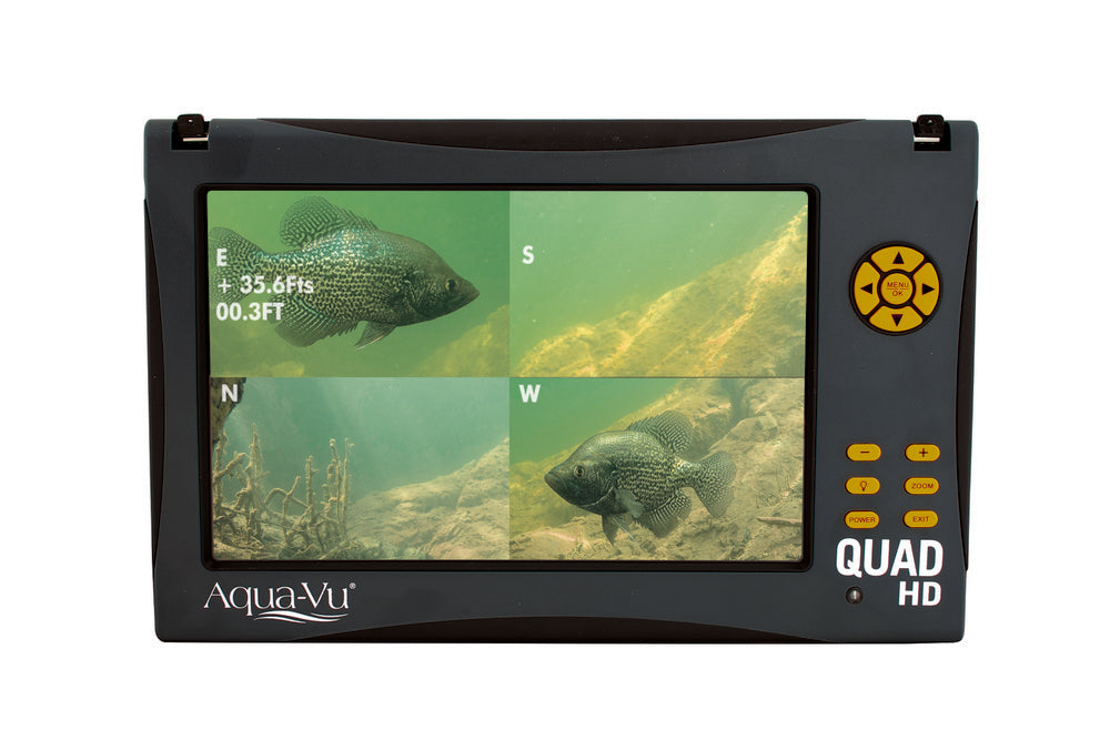 Aqua-Vu 200-5132 Quad HD Camera- 4 cameras for 360 degree view, 10" screen,