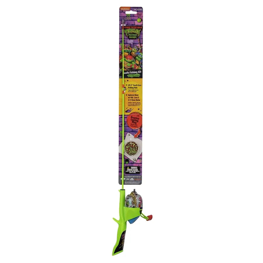 Kid Casters Teenage Mutant Ninja Turtle Youth Spincast Combo,