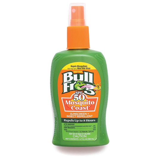 Bullfrog Sunscreen & Bug, 4.7oz SPF-50 Pump