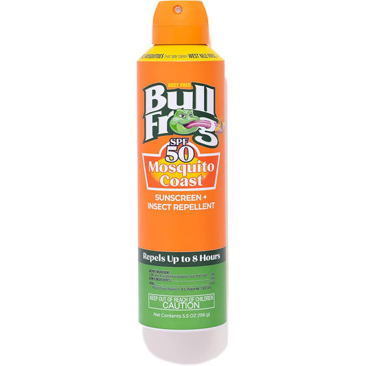 Bullfrog Sunscreen&Bug, 5.5oz SPF-50 Spray
