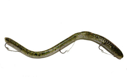 Ike-Con Hand-Poured Weedless Worm