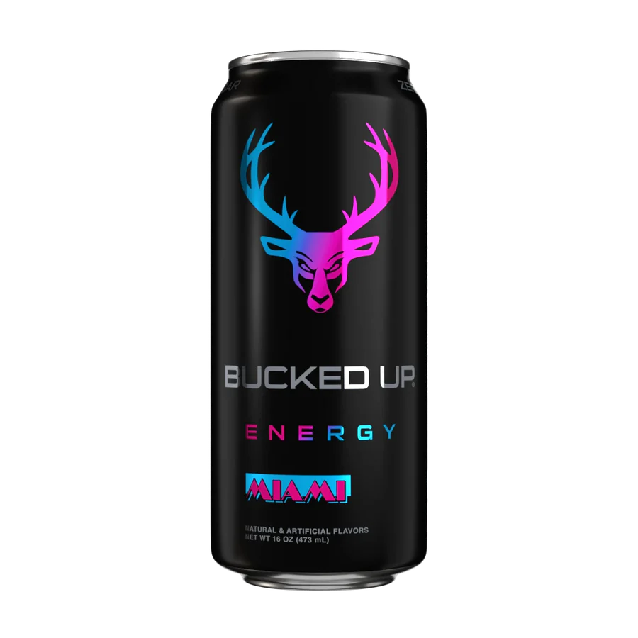 BUCKED MIAMI  ENERGY DRINK