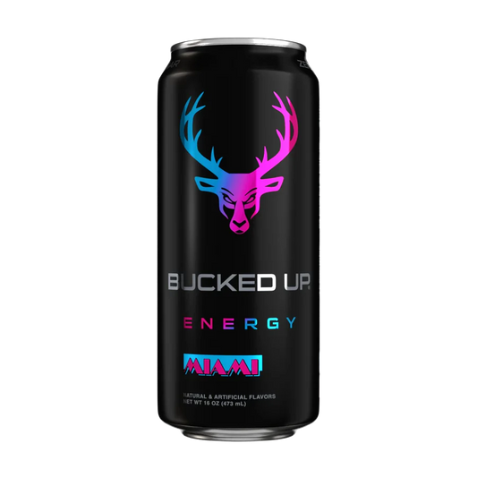 BUCKED MIAMI  ENERGY DRINK