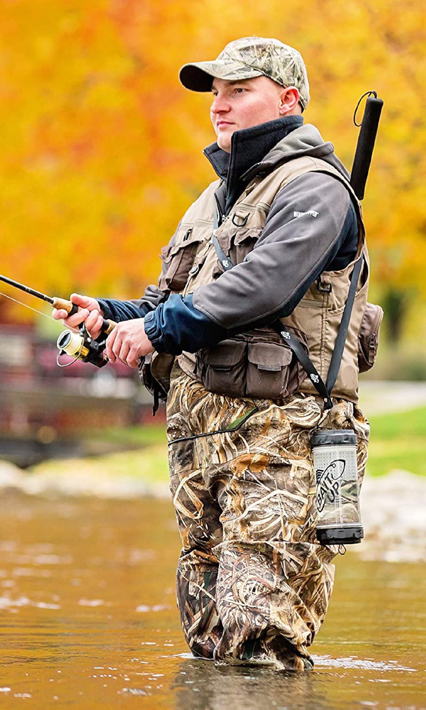 Bait-Up Live Bait container