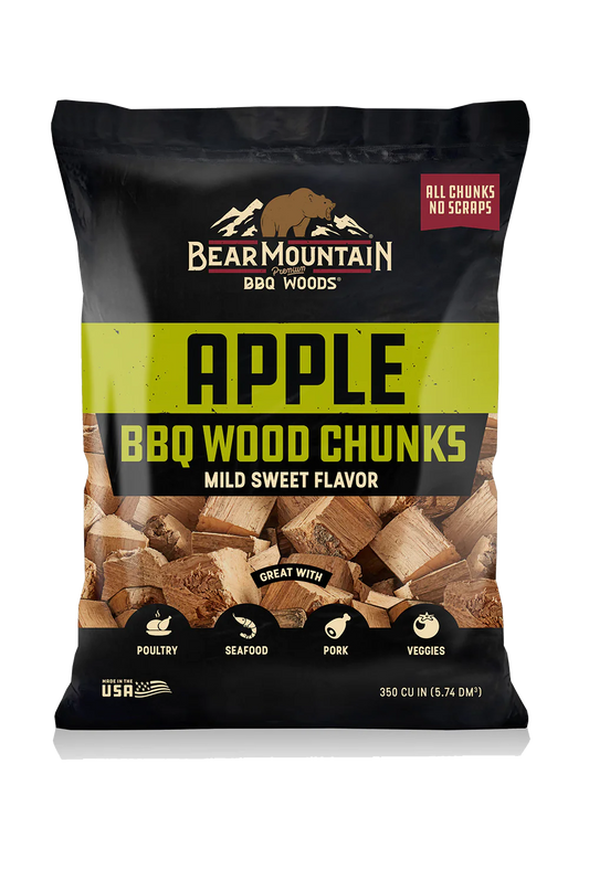 Bear Mountain Premium Apple BBQ Smoker Chunks