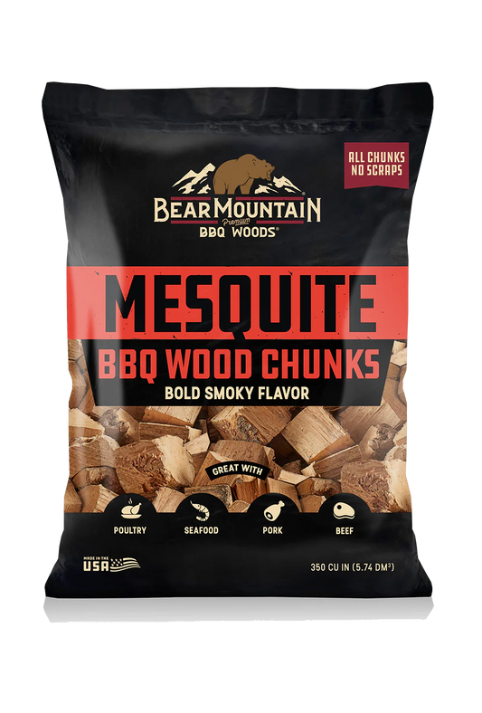 Bear Mountain Premium Mesquite  BBQ Smoker Chunks