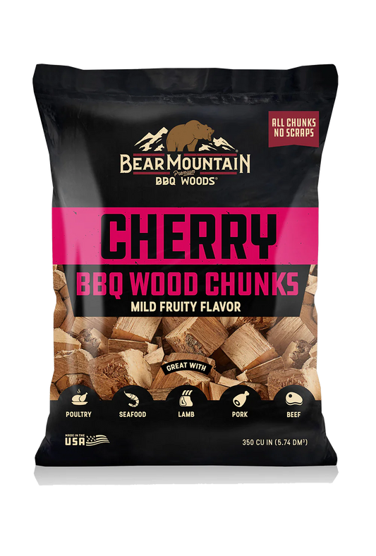 Bear Mountain Premium Cherry BBQ Smoker Chunks