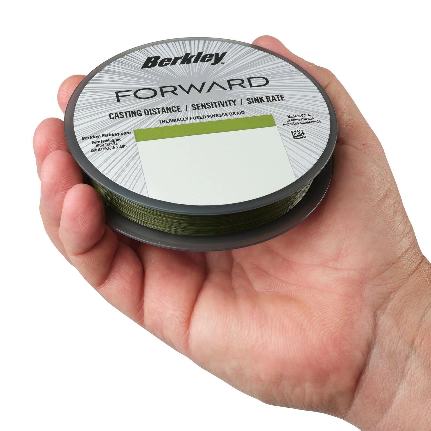 Berkley Forward Thermally Fused Braided Fishing Line