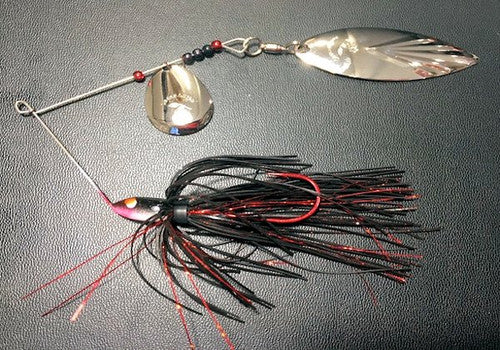 Leena Lures 1/2 oz. - Pro Series Nickel Spinner Baits