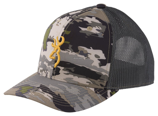 Browning 308295341 Pahvant Pro Hat Flexfit 110 Snap Closure /Mid Profile Ovix Camo Color