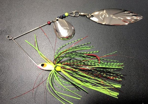 Leena Lures 1/2 oz. - Pro Series Nickel Spinner Baits