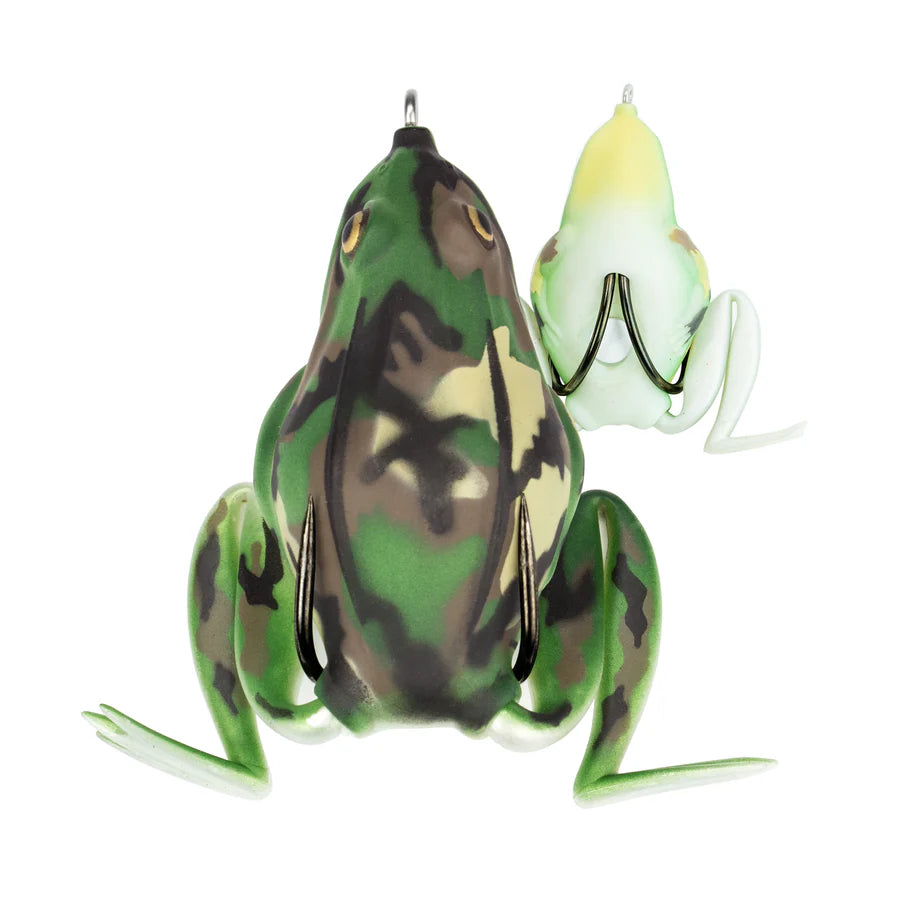 Lunkerhunt Combat Frog Hollow Body Frog, 2 1/2", 3/4 oz,