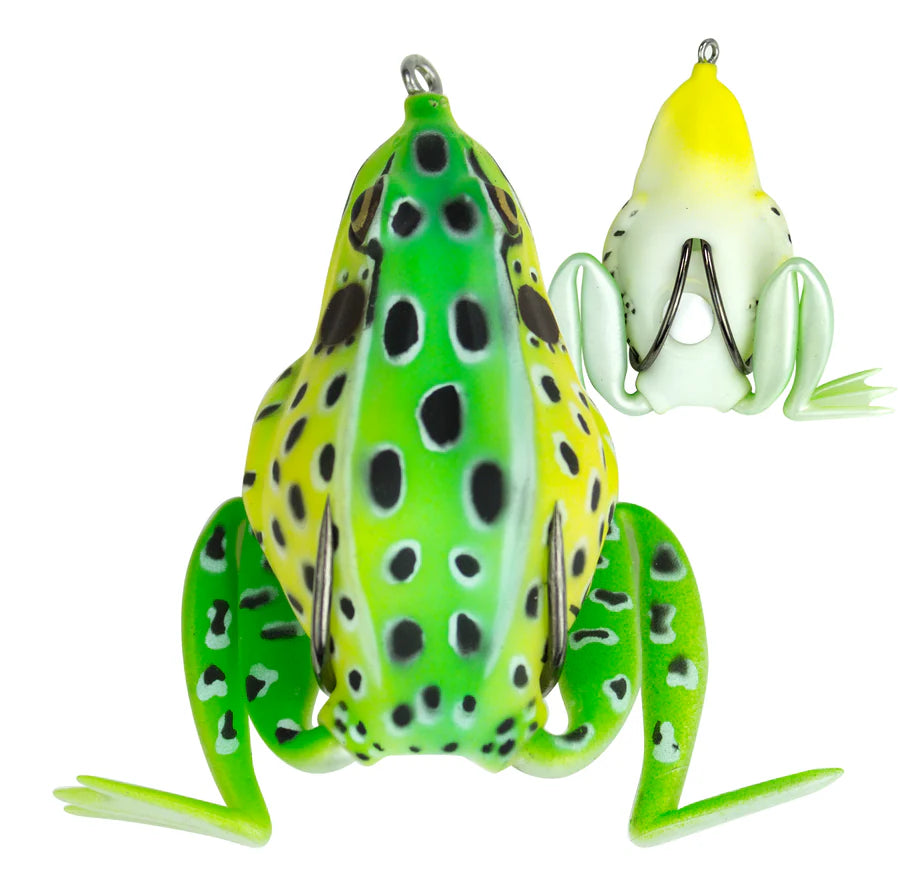 Lunkerhunt Combat Frog Hollow Body Frog, 2 1/2", 3/4 oz,