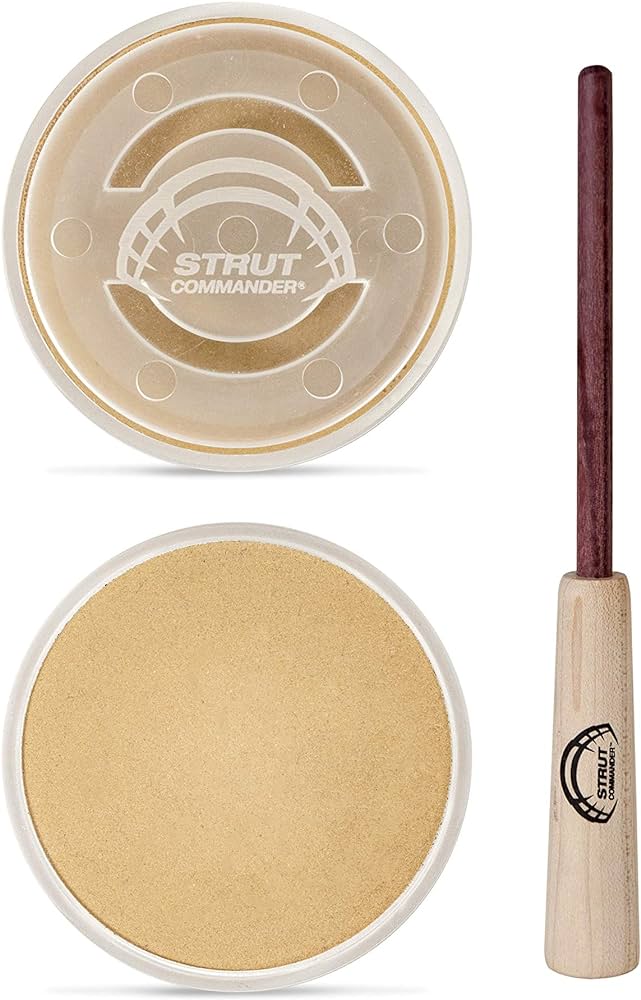 Strut Commander Commandress Ceramic and Glass Pot Call