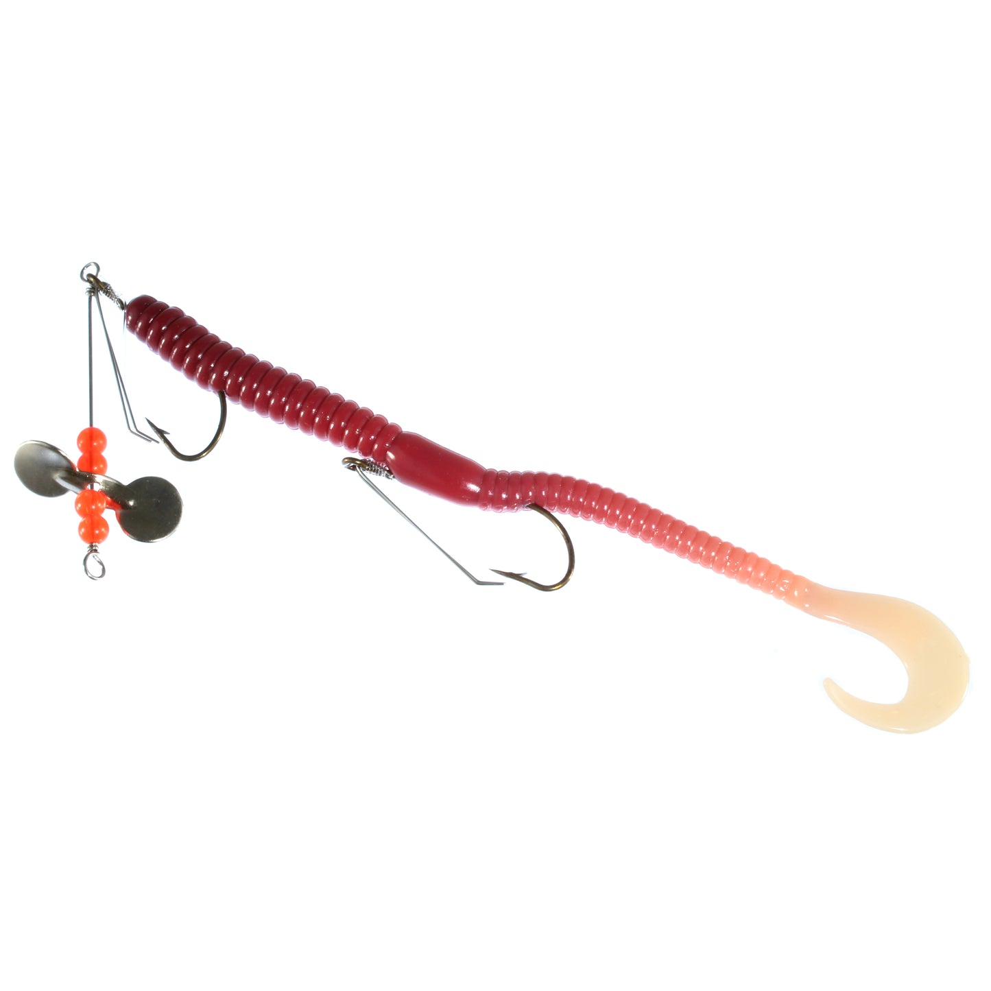 Creme 6'' Pre-Rigged Curl