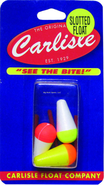 Carlisle 3SLB-L Slotted Bobbers 3 Pk, Large