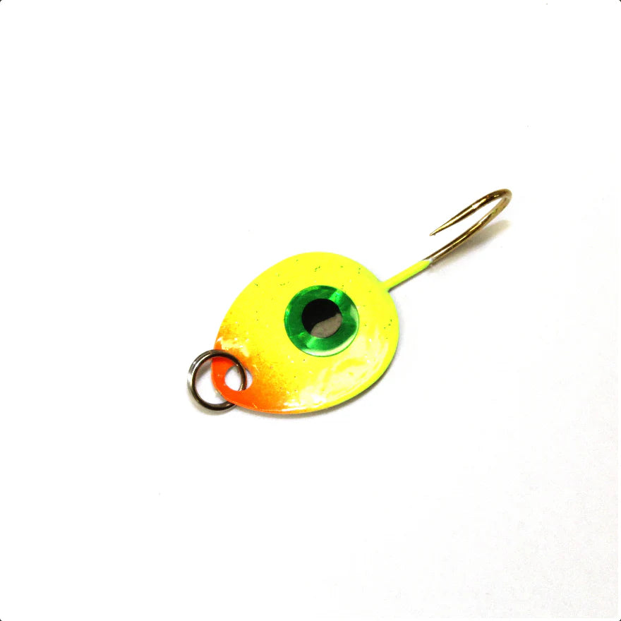 JB Lures Gem-N-Eye Jig gold back
