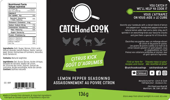 Catch & Cook Seasonings