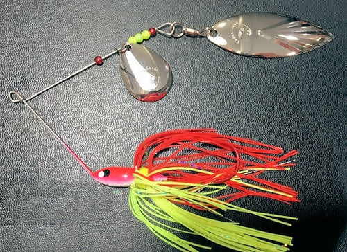 Leena Lures 1/2 oz. - Pro Series Nickel Spinner Baits