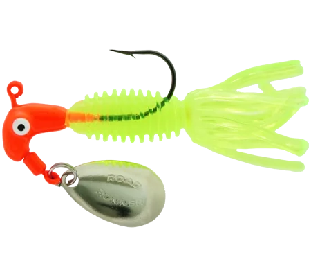Team Crappie Crappie Tamer Jig w/Spinner, 1/16 oz,