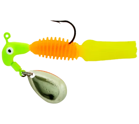 Team Crappie Crappie Tamer Jig w/Spinner, 1/16 oz,