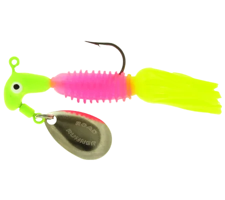 Team Crappie Crappie Tamer Jig w/Spinner, 1/16 oz,