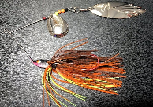Leena Lures 1/2 oz. - Pro Series Nickel Spinner Baits