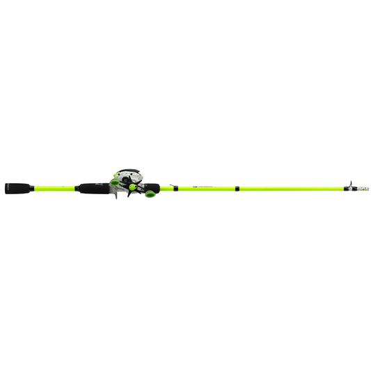 ProFISHiency DRIP Baitcast Combo- WHT/GREEN