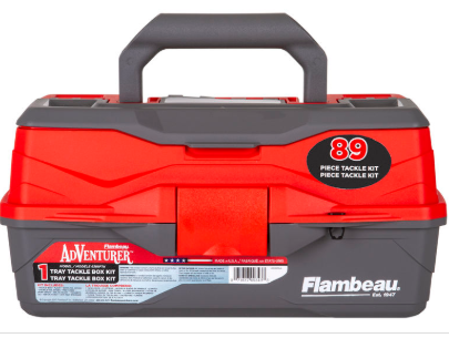 Flambeau Adventurer 1-Tray Tackle Box Kit