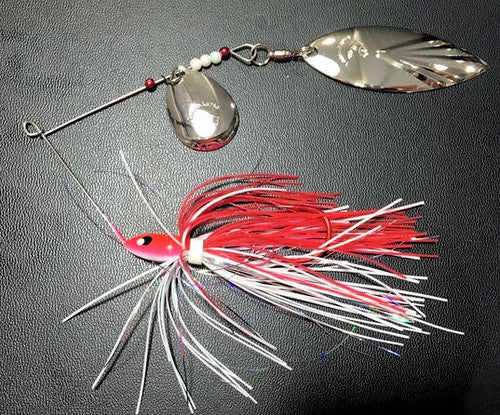 Leena Lures 1/2 oz. - Pro Series Nickel Spinner Baits