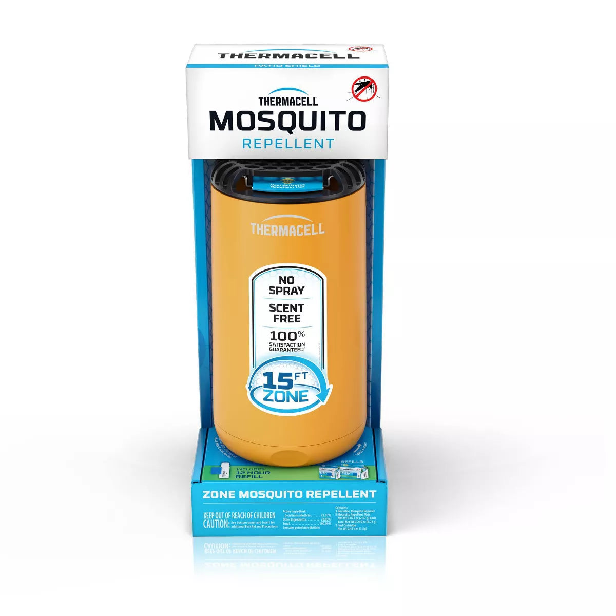 Thermacell PS1CITRUS Patio Shield Mosquito Repeller-Citrus